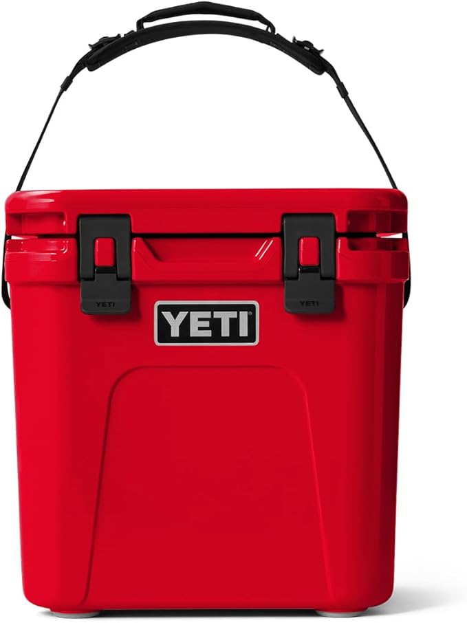 YETI Roadie 24 2.0 Hard Cooler with DoubleDuty Shoulder Strap and Drain Plug