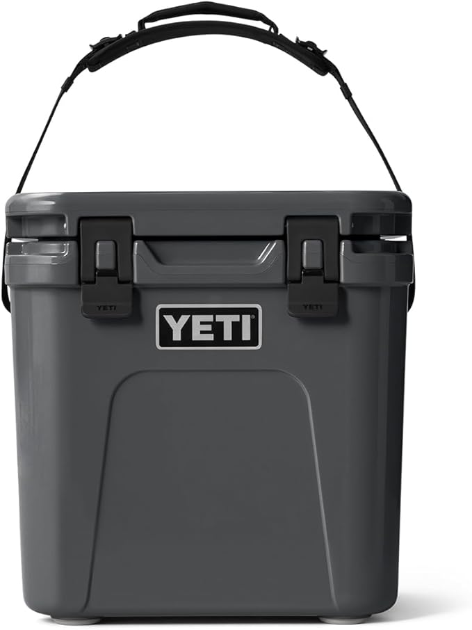 YETI Roadie 24 2.0 Hard Cooler with DoubleDuty Shoulder Strap and Drain Plug