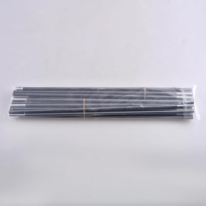 TRIWONDER Tent Pole 2 PCS - Aluminium Rod Tent Pole Replacement Accessories Tent Bar Tent Building Supporting Rod Awning Frames Kit for Hiking Camping