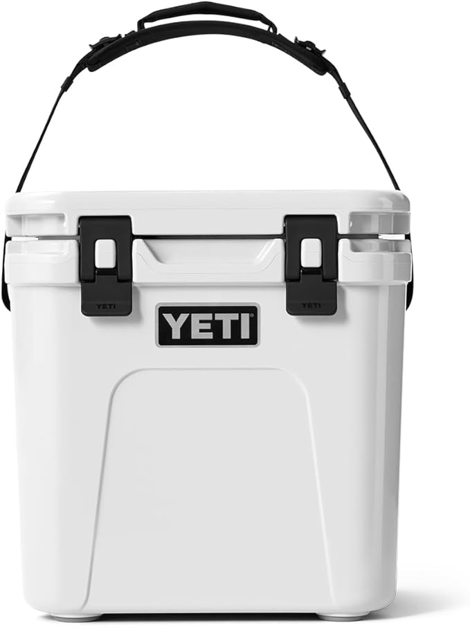 YETI Roadie 24 2.0 Hard Cooler with DoubleDuty Shoulder Strap and Drain Plug