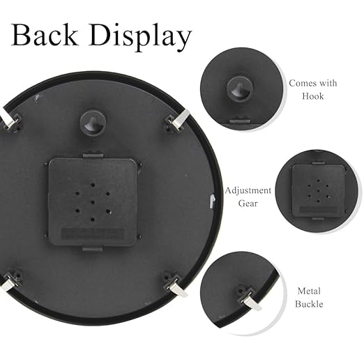 6.3'' Indoor Outdoor Thermometer, Outdoor Wall Thermometer No Battery Needed, Waterproof Outdoor Thermometers for Patio, Garden, Home