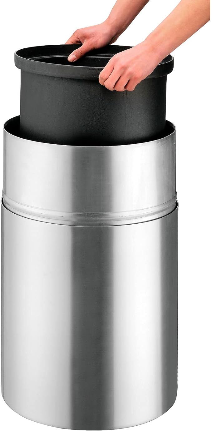 Rigid Plastic Liner for Aluminum Trash Can, 20 Gallon