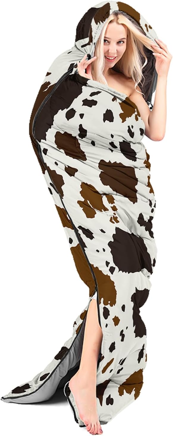 CVHOUSE Camping Sleeping Bags,3 Season Warm & Cool Weather,Lightweight,Waterproof Sleeping Bags for Adults & Kids,Traveling,and Outdoors,Camping Gear Equipment