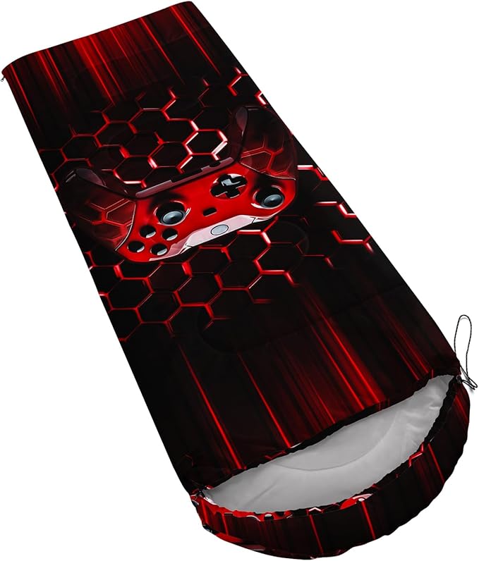 QOOMO Camping Sleeping Bags,3 Season Warm & Cool Weather,Lightweight,Waterproof Sleeping Bags for Adults & Kids,Traveling,and Outdoors,Camping Gear Equipment