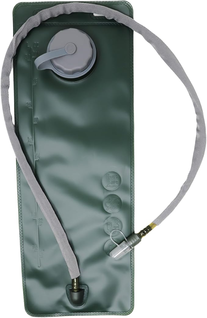 M MCGUIRE GEAR Hydration Bladder, 3L/100 oz. Water Bladder, Leak Proof Hydration Pack, Water Reservoir with Insulated Drinking Tube for Hiking, Cycling, and Biking