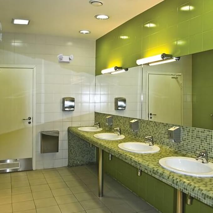 Lithonia Lighting Basics LED Emergency Light, Emergency Lighting with Dual Adjustable LED Lamp Heads, Wall Mount, Damp Location Rated, 90-Minute Backup, 120/277V, White, 4-Pack (EU2C CP4)