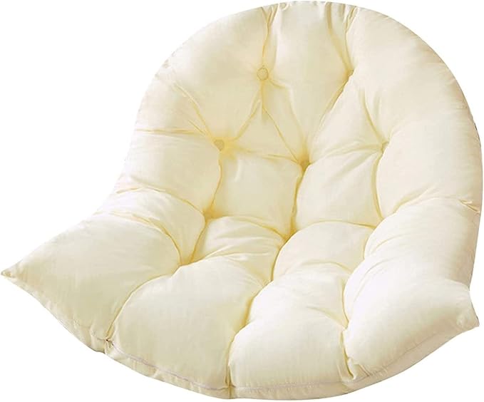 Thickened Hammock Swing Chair Cushion, Hanging Basket Seat Cushion Pillow, Soft Hanging Egg Chair Back Cushions Pads, for Indoor and Outdoor Garden Offices - Thickened Version