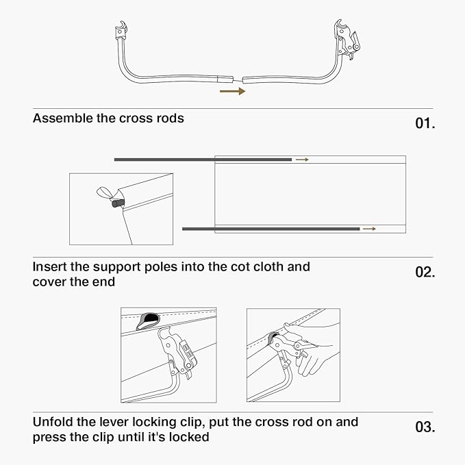 ONETIGRIS SUPRAGRIS Camping Cot, Support Up to 400lbs, Lightweight Comfortable Folding Bed for Camping, Hiking, Backpacking, Travel, Car Trips, Office Nap (Ranger Green)