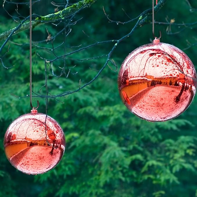 3 Pack 36 Inch Large S Hooks for Hanging Plants Black Metal Plant Hanger Long Tree Hooks Plant Hooks Outdoor Hanging Hooks for Tree Branch, Bird Feeder, Basket, Lantern Indoor Closet Garden