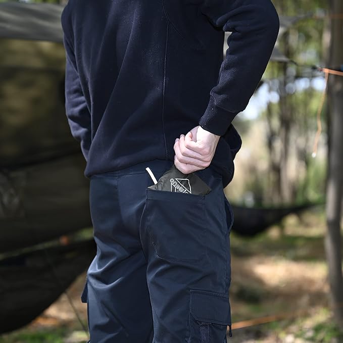 Onewind Small Footprint, 4000mm Waterproof Rate PU Coating, 47" * 27" Ultralight Camping Ground Sheet with Carry Bag for Backpacking, Camping, Picnic, Mat