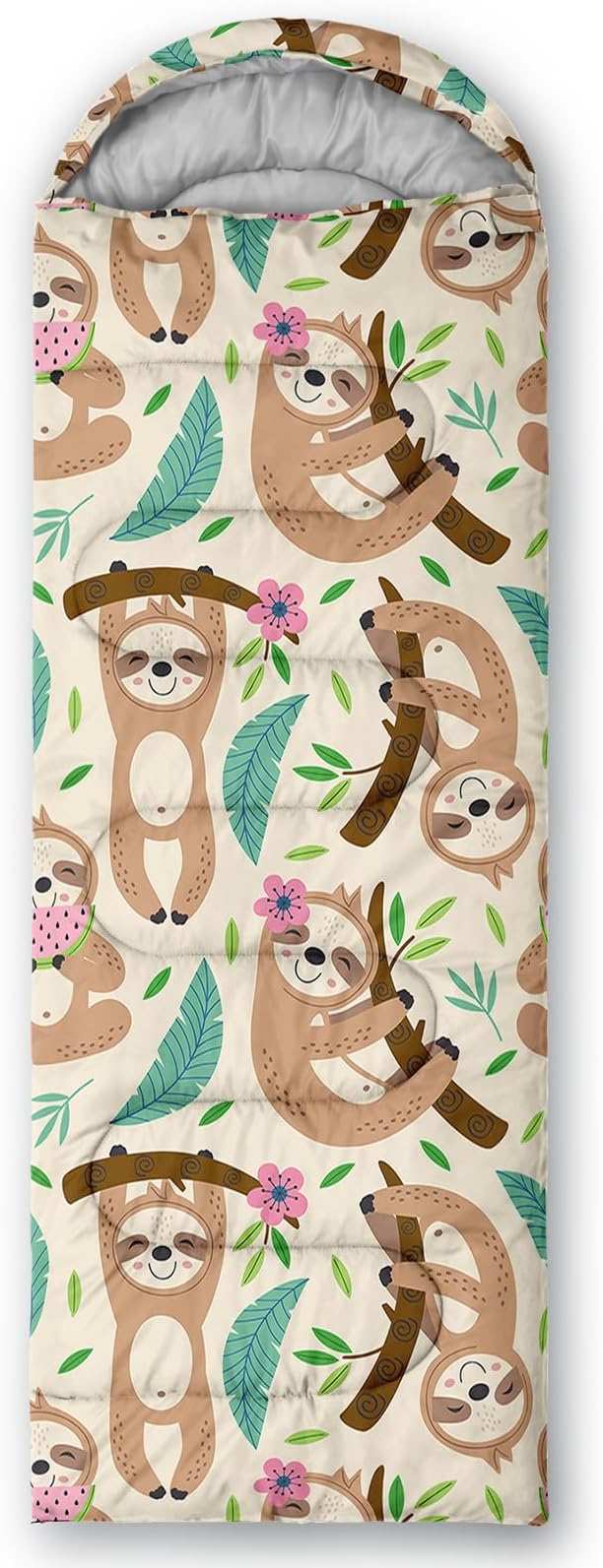 QOOMO Camping Sleeping Bags,3 Season Warm & Cool Weather,Lightweight,Waterproof Sleeping Bags for Adults & Kids,Traveling,and Outdoors,Camping Gear Equipment