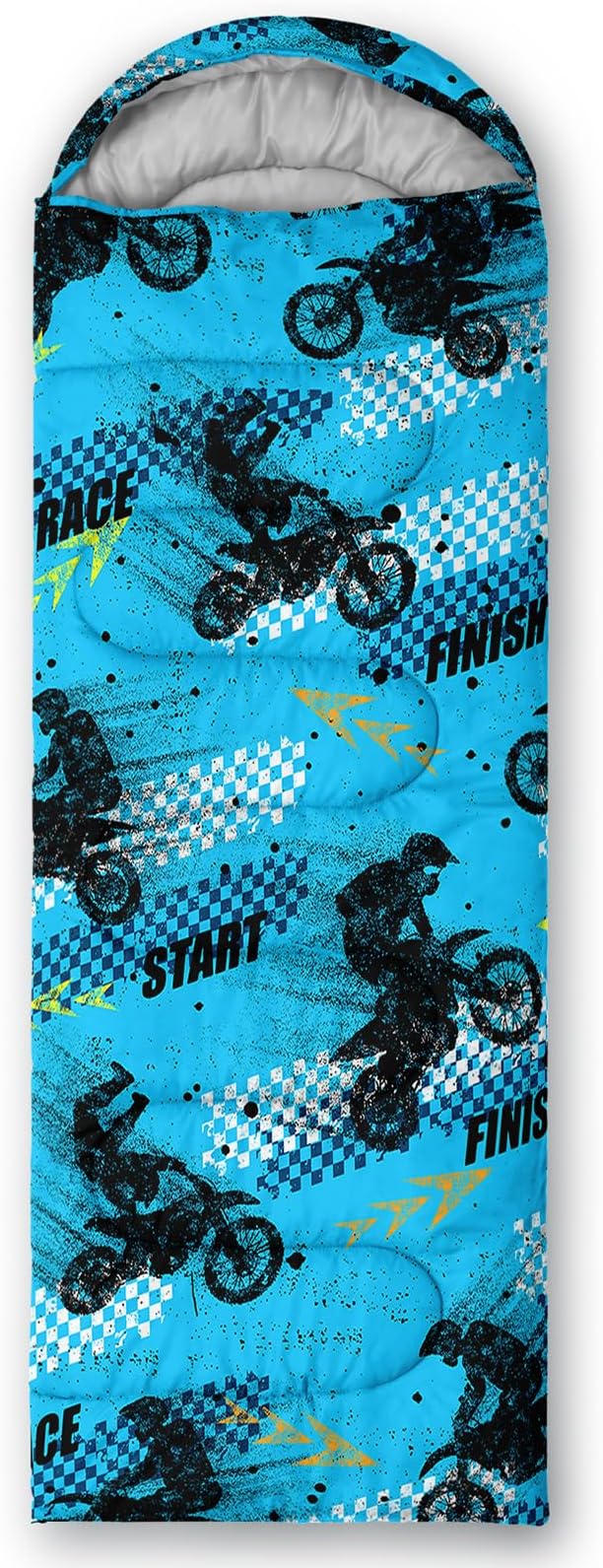 QOOMO Camping Sleeping Bags,3 Season Warm & Cool Weather,Lightweight,Waterproof Sleeping Bags for Adults & Kids,Traveling,and Outdoors,Camping Gear Equipment