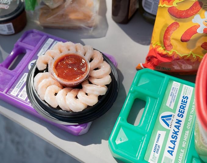 Arctic Ice Alaskan Series Long Lasting Reusable Ice Pack - Freezes at 32° Fahrenheit - Keeps Food & Drinks Cool Without The Risk of Freezing