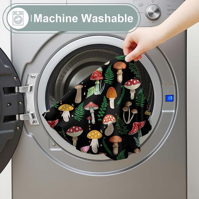 JAWO Black Picnic Table Cover with Bench Covers Elastic Edges Camping RV Essentials Waterproof Windproof Outdoor Fitted Tablecloth Rectangle Camping Tables and Seats, 30x72in