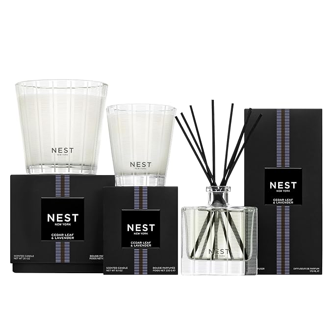 NEST New York Liquid Soap, Cedar Leaf & Lavender - 10 fl oz - Cleanses & Nourishes Skin - Approx. 300 Pumps Per Bottle - Gluten Free & Cruelty Free