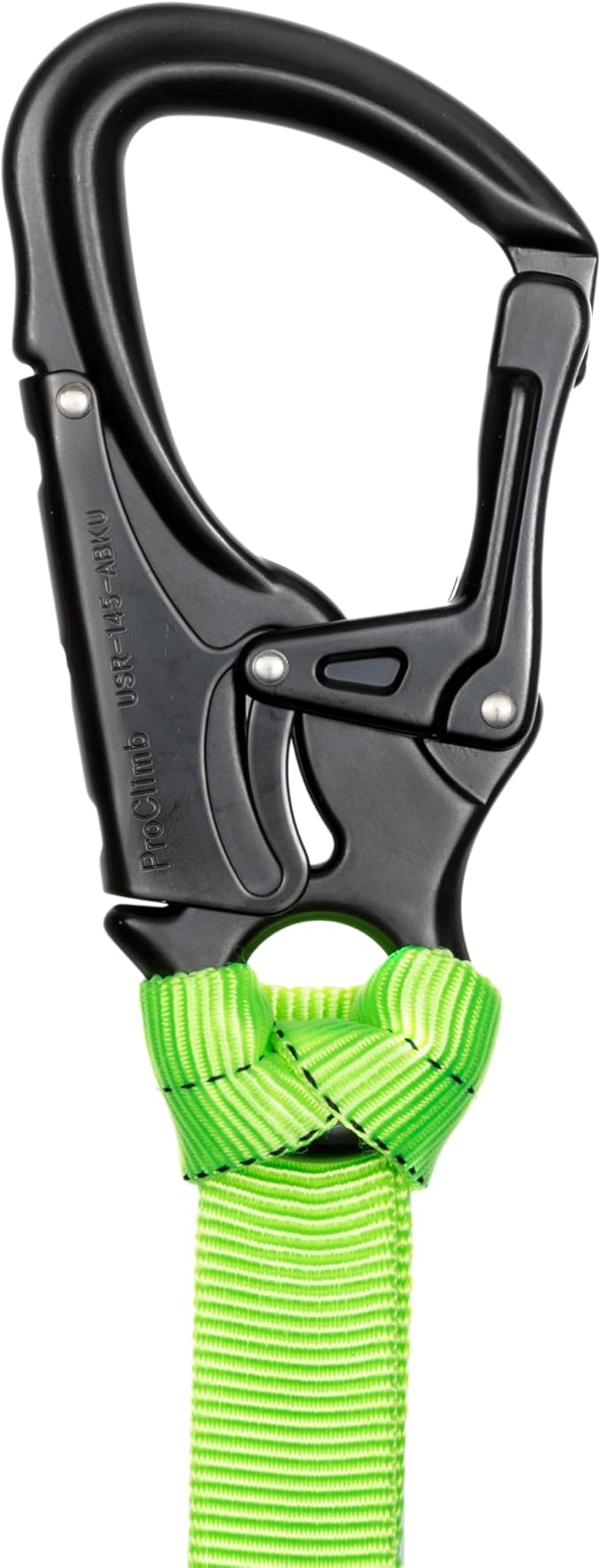 Arborist Speedline Kit - Lightweight, Durable 7075 Aluminum Snaphook, Resilient 1" Nylon Webbing, 29kN Sling Strength, 40" Single Pack…