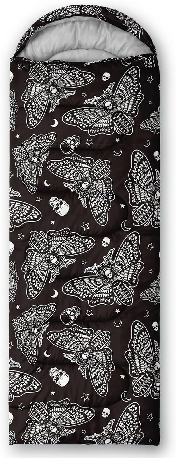 QOOMO Camping Sleeping Bags,3 Season Warm & Cool Weather,Lightweight,Waterproof Sleeping Bags for Adults & Kids,Traveling,and Outdoors,Camping Gear Equipment