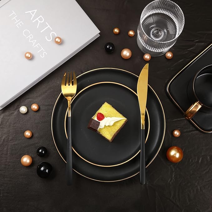 3 Pcs Picnic Table and Bench Fitted Tablecloth Cover for 6 Ft Table 30 x 72 Inch Vinyl Fitted Elastic Edges Waterproof Wipeable Tablecloth for Indoor Outdoor Travel Picnics Patio Camping (Black)