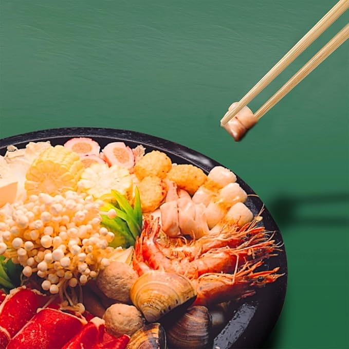 200 Pairs Bamboo Chopsticks - Reusable, Wooden, Disposable, Dishwasher Safe Bulk, 9.4 Inches with Chinese & Japanese Styles,Kapok