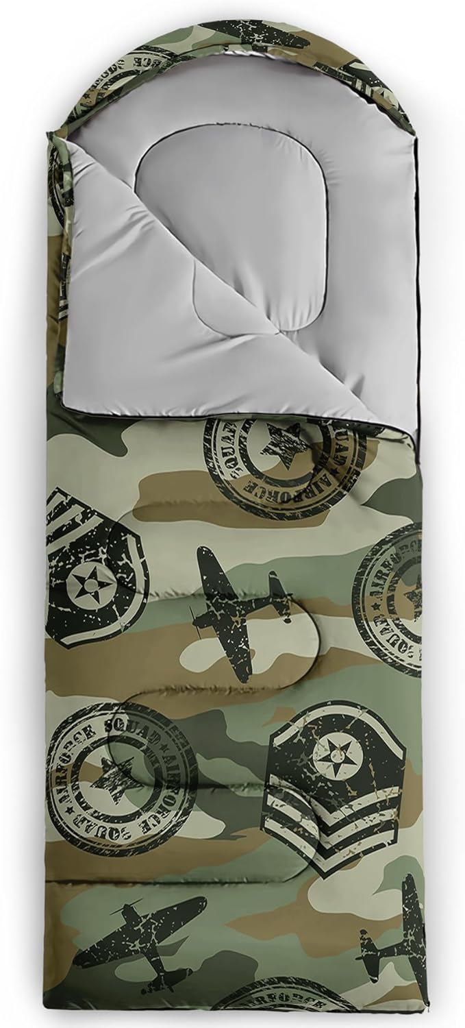 Axolotl Unicorn Sleeping Bag for Kids Boys Girls–Lightweight Warm Cold Weather Sleeping Bags,Waterproof Portable Sleeping Bag with Compression Sack for Camping Backpacking Outdoor Indoor