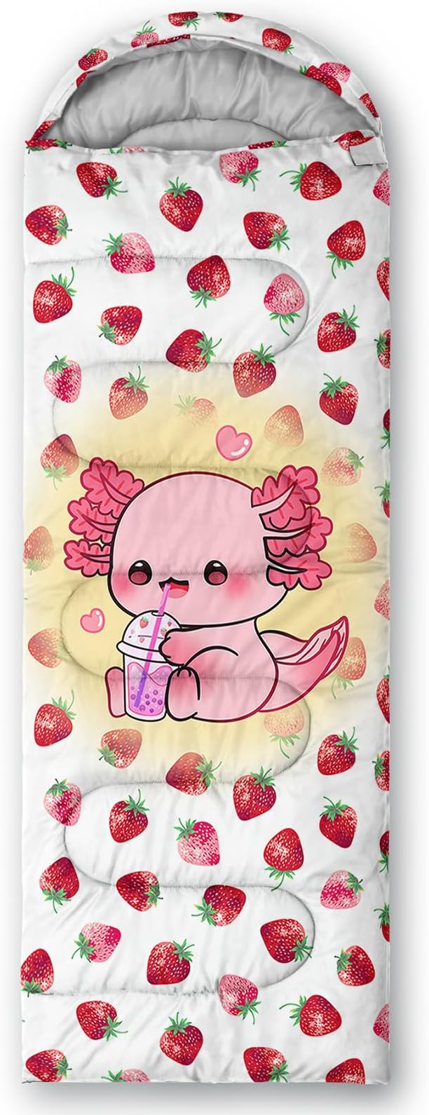 QOOMO Camping Sleeping Bags,3 Season Warm & Cool Weather,Lightweight,Waterproof Sleeping Bags for Adults & Kids,Traveling,and Outdoors,Camping Gear Equipment