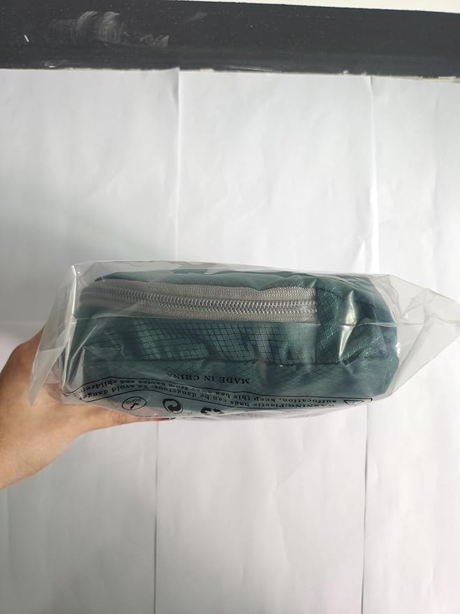 ZOMAKE Lightweight Packable Backpack 30L, Foldable Hiking Backpacks Water Resistant Compact Folding Daypack for Travel(Dark Green)