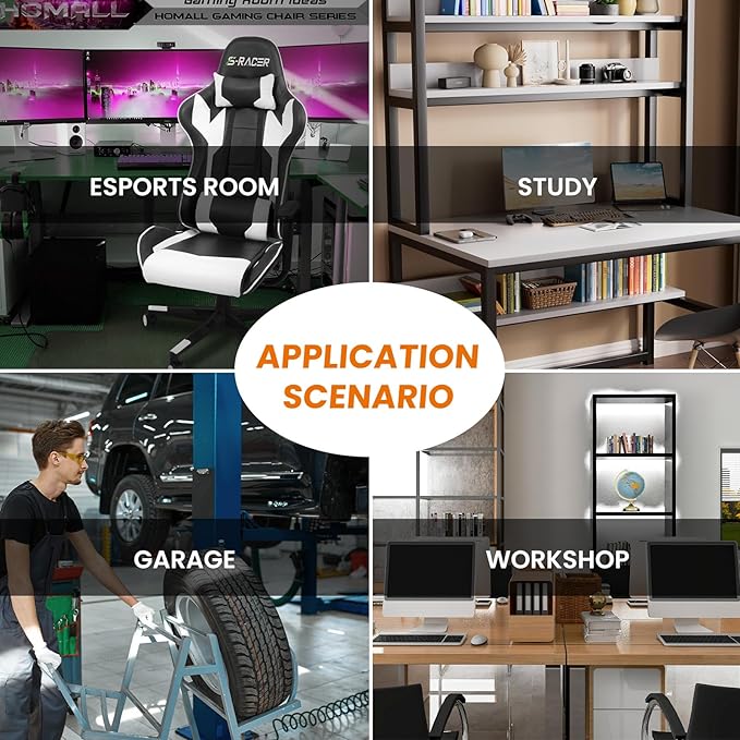 48'' Adjustable Workbench with Pegboard, Heavy Duty Wooden Desktop Workbench with Wheels, 2000 lb. Load Capacity, Rolling Workbench with AC/USB Outlet, Hooks, Shelf, for Garage, Workshop, Office, Home