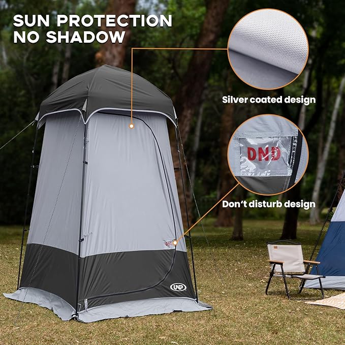 Shower Tent, Outdoor Camping Privacy Shelter-Dressing Changing Room-Portable Toilet Tent for Hiking Sun Shelter Picnic Fishing