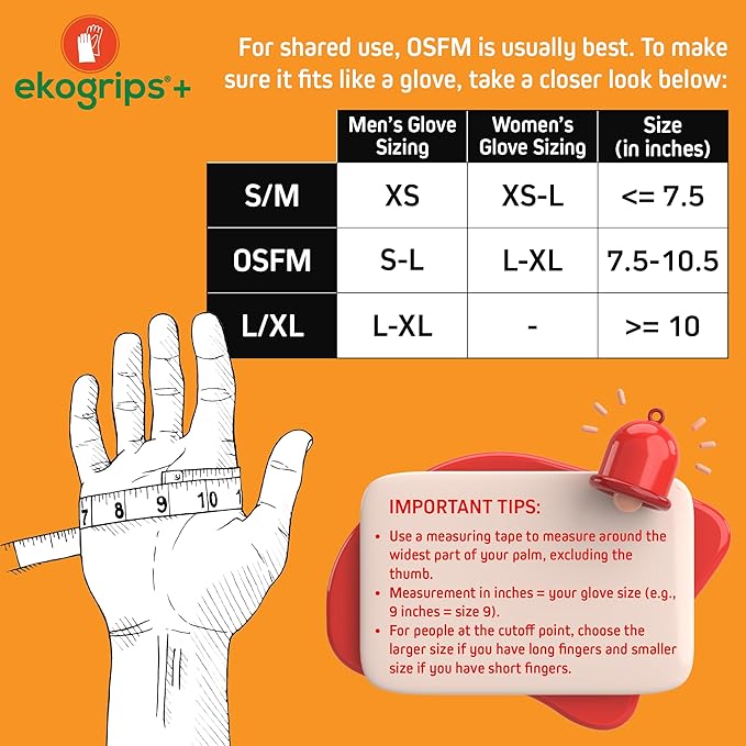 Ekogrips+ Premium Silicone Oven Mitts - Comfy, Waterproof, Heat Resistant BBQ Gloves for Grilling, Long Cuff for Added Protection, 5 Finger Dexterity, 3 Sizes, 4 Colors, S/M, Black