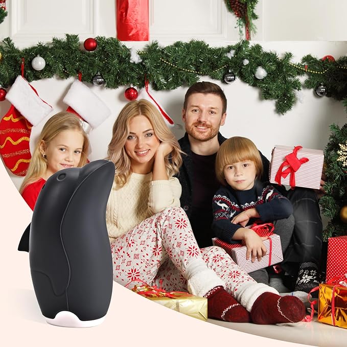 Asltw Dolphin Refrigerator Deodorizer, Refrigerator Odor Eliminator, Fridge Air Freshener, Multi-purpose Odor Eliminator for Home, Cute Gifts, Kitchen Gadgets Cute Kitchen Accessories (Black)