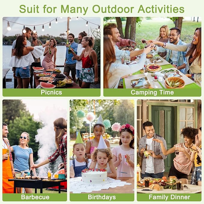 Picnic Table Cover with Bench Covers Camping Tablecloth with Storage Bag Windproof Waterproof Picnic Table Covers with Elastic for Camping