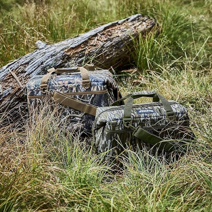 AO Coolers Mossy Oak Camo Collection of Soft Coolers