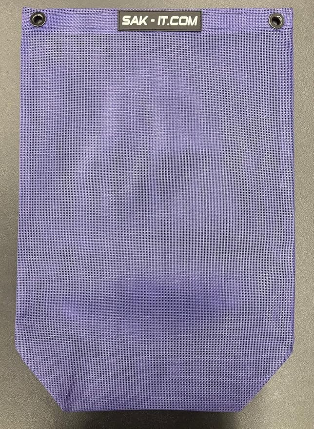 SAK-IT Scrap SAK Off Road Trash Bag. Fits SxS, ATV, Rock Crawler, Mud Truck, Golf Cart, Boat, UTV. Universal Fit for Polaris, Kawasaki, Honda, Jeep. (Purple)