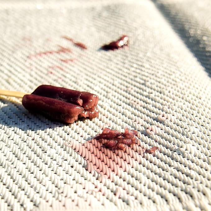 3x6 Solid Gray RV Patio Mat – Extra Thick 5mm Recycled Poly Rug – Waterproof, Reversible, Heavy-Duty – Compact Premium Outdoor Rug for Camping, Deck, Beach (Grey, 3' x 6')