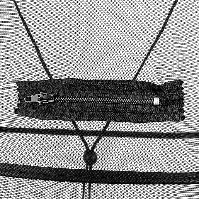 CozyCabin Mosquito Head Net Hat with Removable Mesh Hidden Netting, Design for Outdoor Fishing Gardening