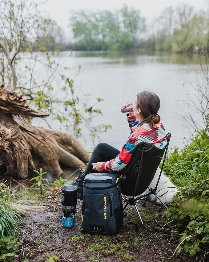 Backpack Cooler Insulated Leak Proof 33/49 Cans, 2 Insulated Compartments Thermal Bag, Portable Lightweight Beach Travel Camping Lunch Backpack for Men and Women