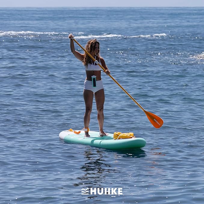 Inflatable Paddle Board for Adults with Accessories Included, Oar, Fins, Pump. Stand Up Paddleboard Great Stability and Resistance. 10’ x 33" x 5.9", Maximum Load 286 lb