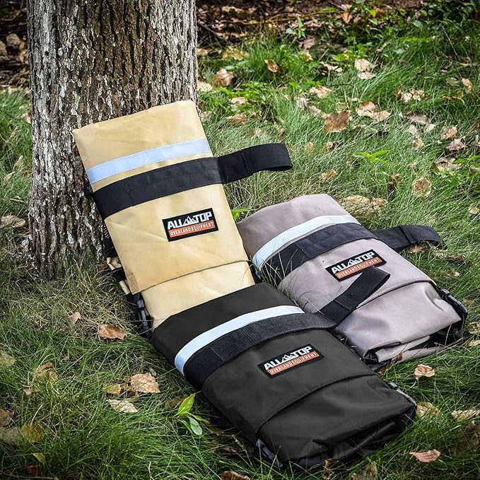 ALL-TOP Spare Tire Trash Bag, Heavy Duty Truck Tailgate Trash Bag, Cargo Storage Bag for Jeep, Truck, SUV or Car, Fit up to 40'' Tire (Carbon Black)