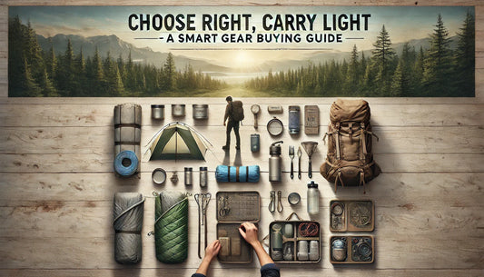 Choose Right, Carry Light — A Smart Gear Buying Guide