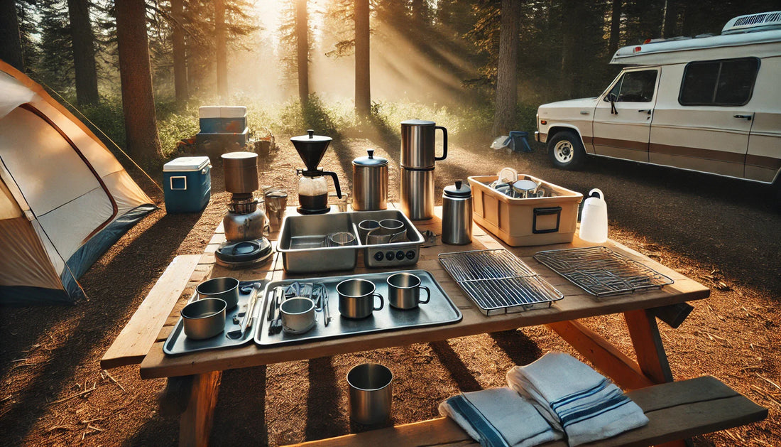 Camp Kitchen Breakfast Reset: A 20-Minute Ritual for Stoves, Coffee & Cleanup