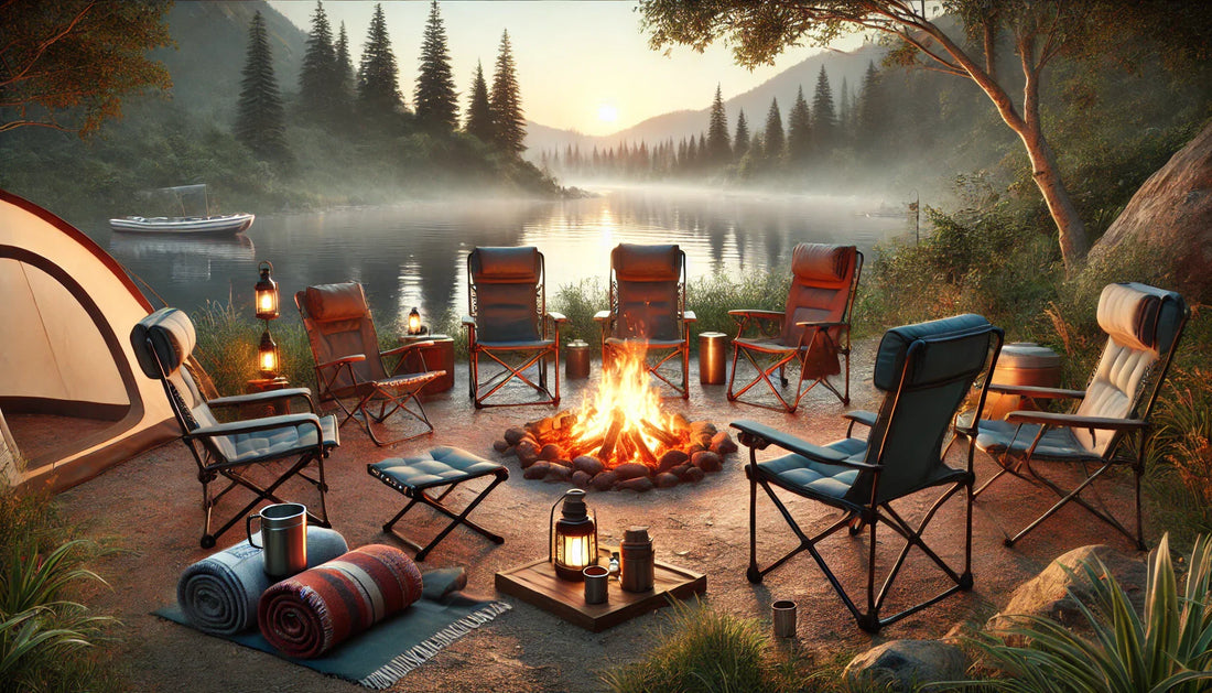 Camp Chairs & Loungers: Unfolding Comfort Beside the Fire and Water