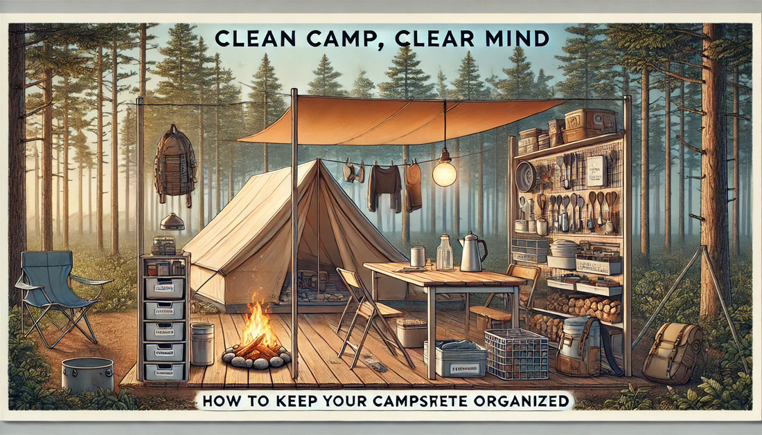 Clean Camp, Clear Mind — How to Keep Your Campsite Organized