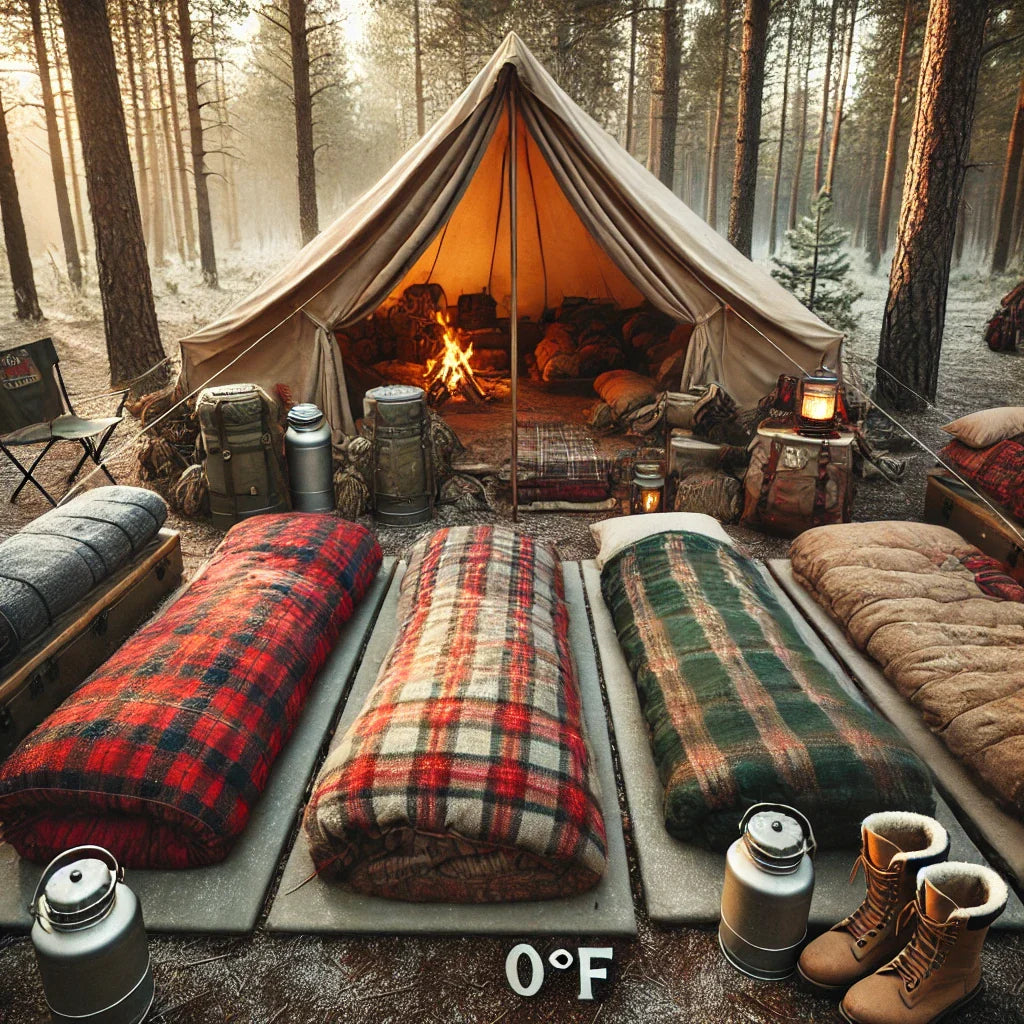 0°F Cotton-Flannel Bags