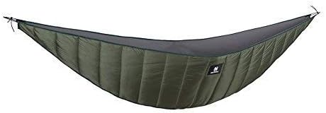 OneTigris Night Protector Ultralight Hammock Underquilt, Full Length Camping Quilt for Hammocks Warm 3-4 Seasons, Weighs only 28oz, Great for Camping Hiking Backpacking Traveling Beach