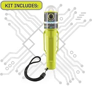 ACR ResQLink View GPS Personal Locator Beacon Survival Kit Includes a Compact Beacon, GPS Tracking, Strobe Light, Signal Mirror, and Waterproof Gear for Emergencies.