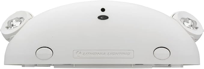 Lithonia Lighting ELM2L UVOLT LTP SDRT M12 Quantum LED Emergency Light, Self-Diagnostics, Remote Test | UVOLT, 220 Lumens, White