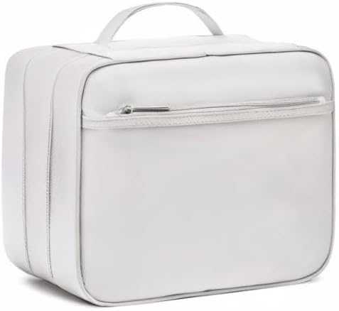 mygreen Electronic Bag Travel Cable Accessories Bag Waterproof Triple Layer Electronics Organizer Portable Storage Case for Cable, Cord, Charger, Phone, Adapter, Power Bank, Kindle, Hard Drives Gray