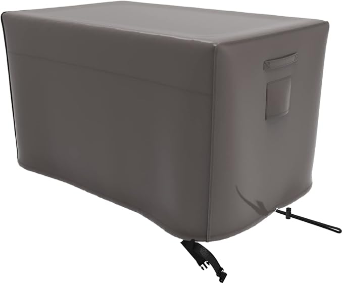 ATYARD 42-inch Outdoor Cover for Keter Unity (Small) Portable Table - UV Resistant, Breathable, All Weather (42" L x 24" W x 32" H) Brown