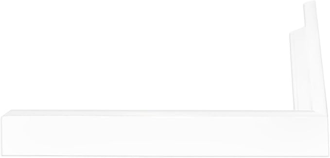 Frame My Mirror White Metal Framed Mirror, 26" x 32" Mirror for Bathroom, Metal Frame, True Reflections Glass, Pure White Finish, Stanton Design, Hangs Horizontally or Vertically, Made in USA