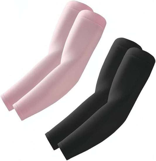 Arm Sleeves, Cooling UV Sun Protection Sports Compression for Men/Women